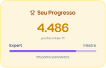 Card de status superior